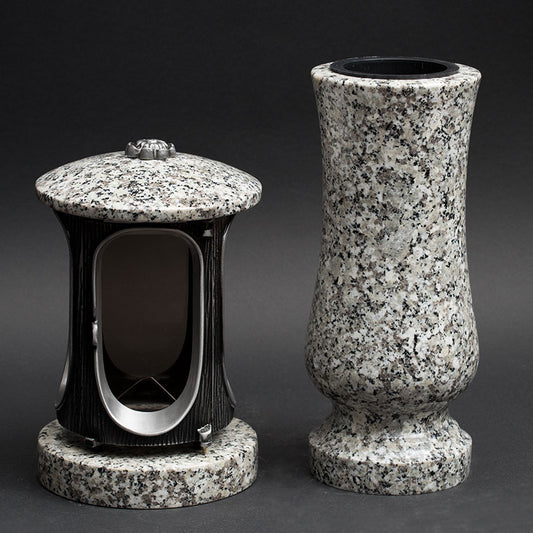 Laterne Vase Granit – Schlesisch