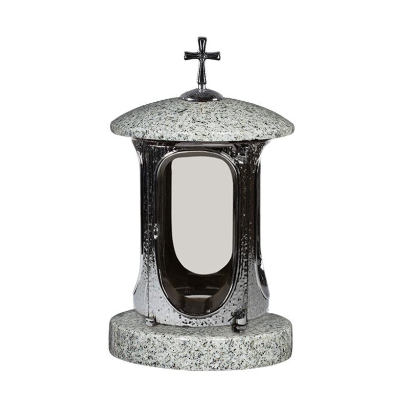 Grablaterne aus Granit verchromt – Kuru Grey