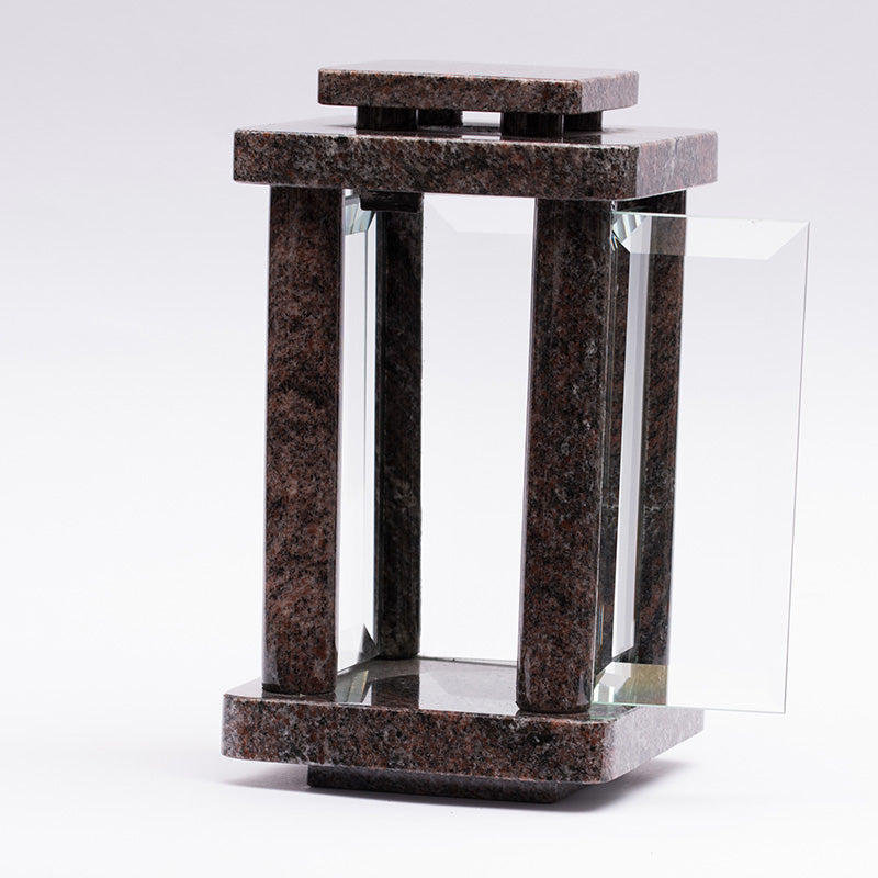 Grablampe Zeitlos aus Granit – Paradiso