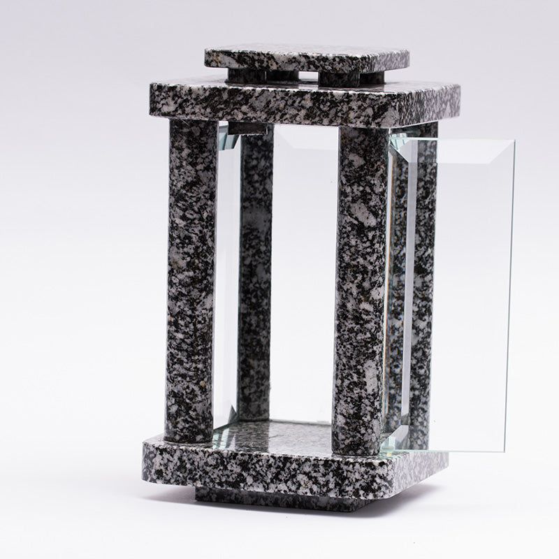 Grablampe Zeitlos aus Granit – Kosmin