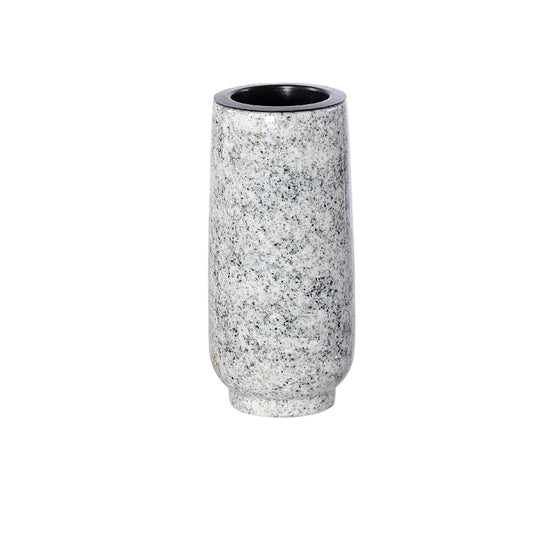 Grabvase zeitlos – Viscont White