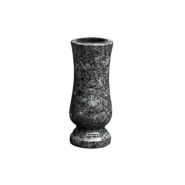 Grabvase 20cm – Steel Grey