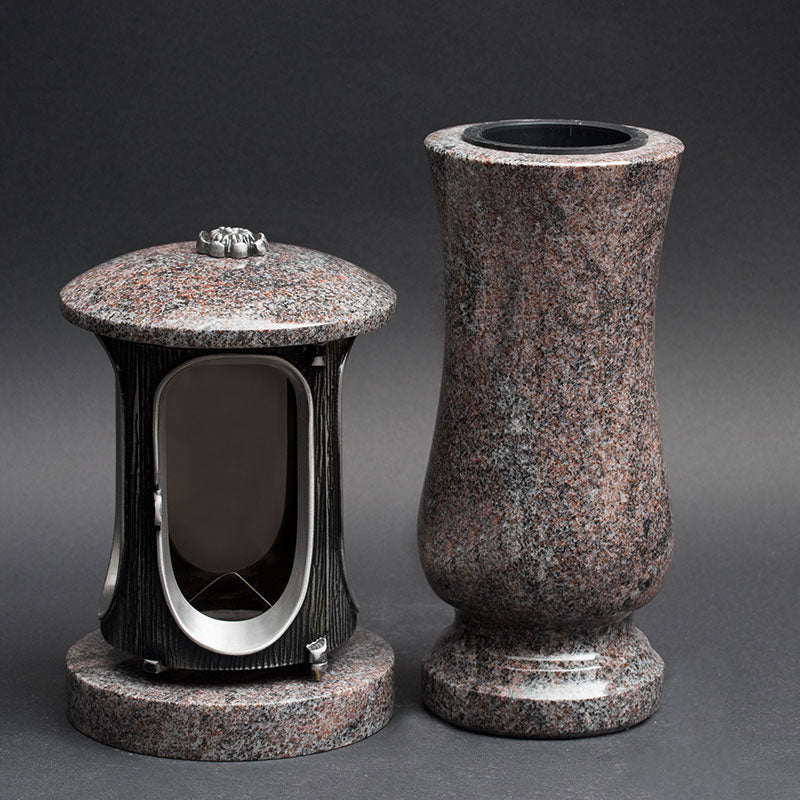 Laterne Vase Granit – Paradiso