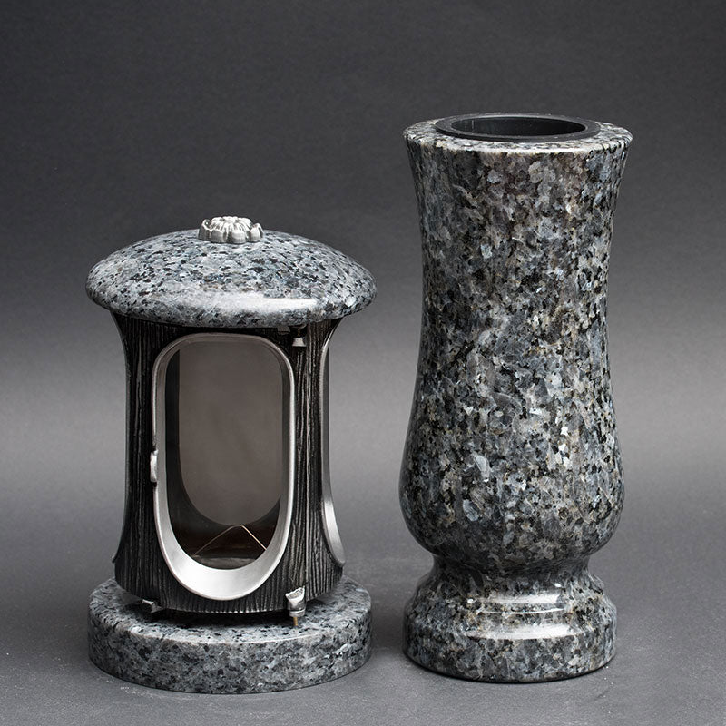 Laterne Vase Granit – Labrador