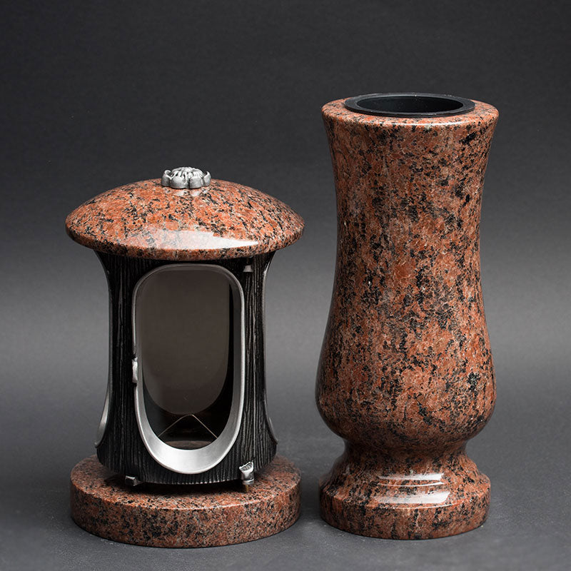 Laterne Vase Granit – Vanga