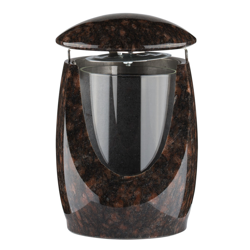 Grablampe Aura aus Granit – Ruby Star