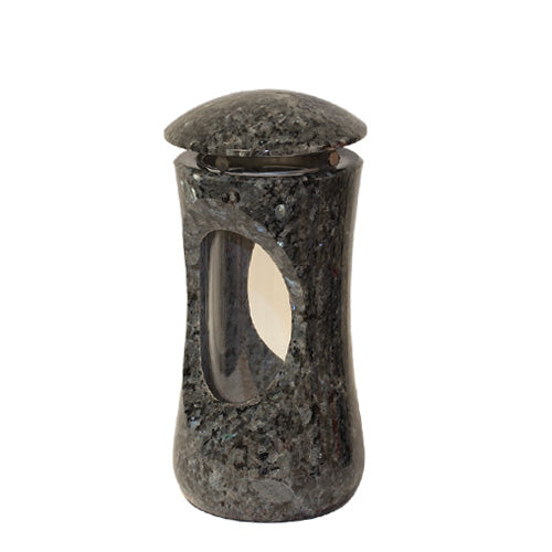 Grablampe aus Granit Elegance – Labrador