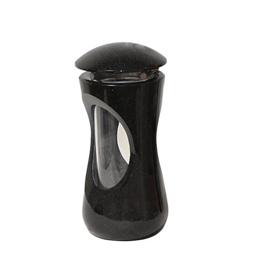 Grablampe aus Granit Elegance – Schwedisch Black