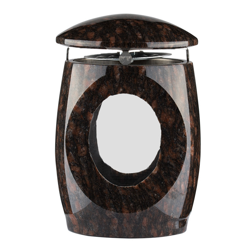 Grablampe Moderna aus Granit – Ruby Star