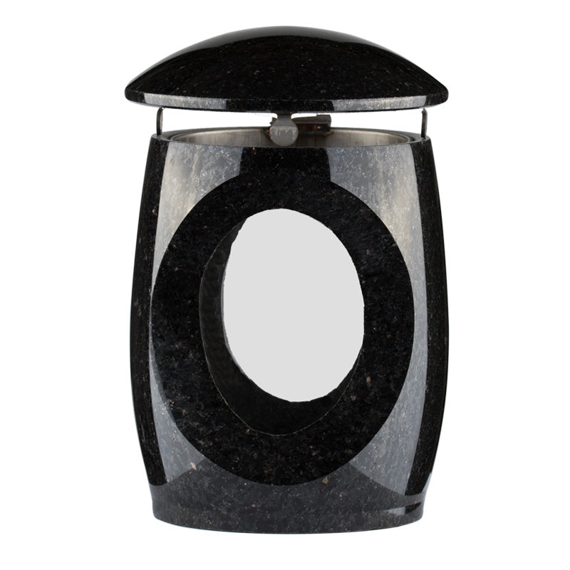 Grablampe Moderna aus Granit – Star Galaxy