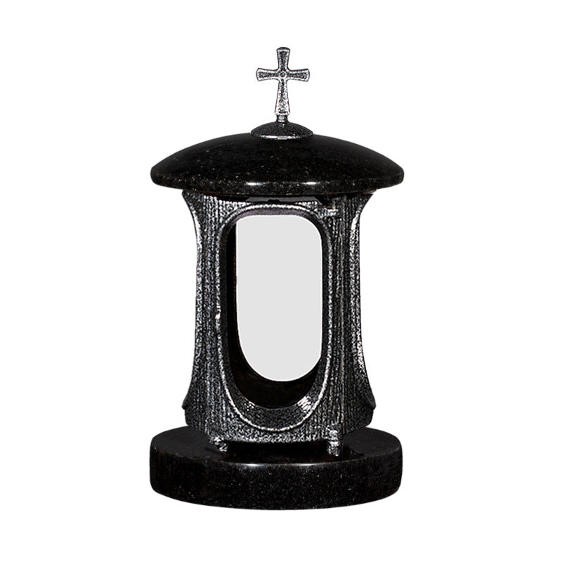Grablaterne aus Granit Barock – Schwedisch Black Brown