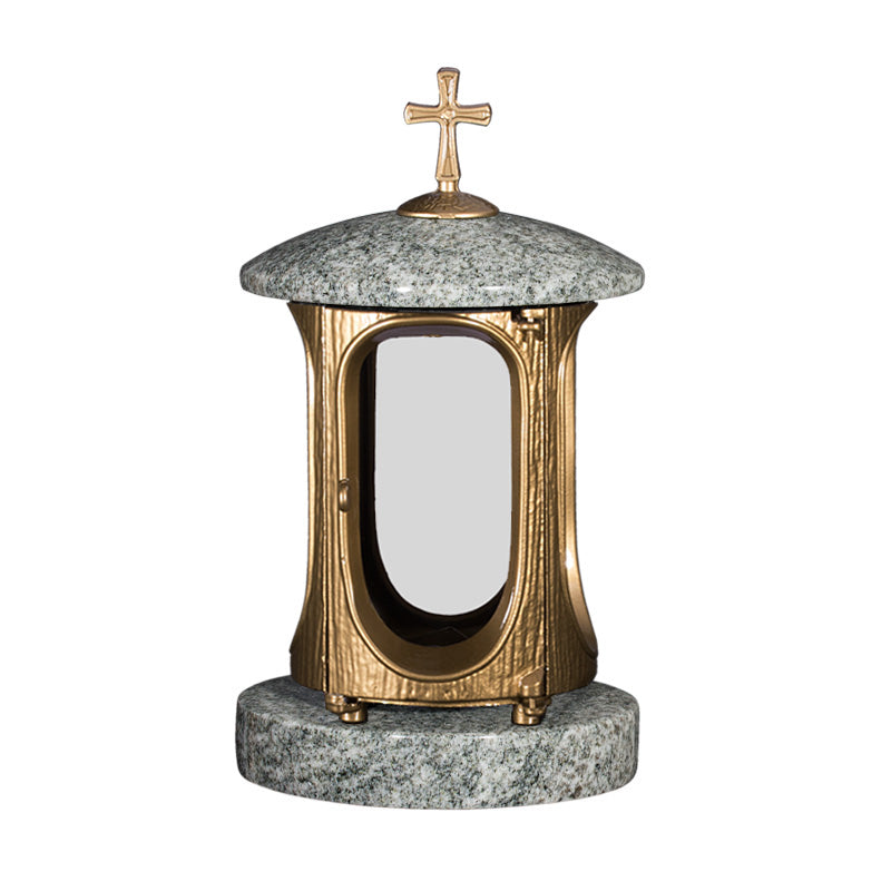 Grablaterne aus Granit Barock II – Verde Marina