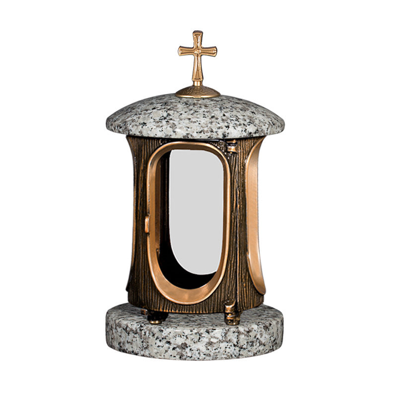 Grablaterne aus Granit Gold – Schlesisch