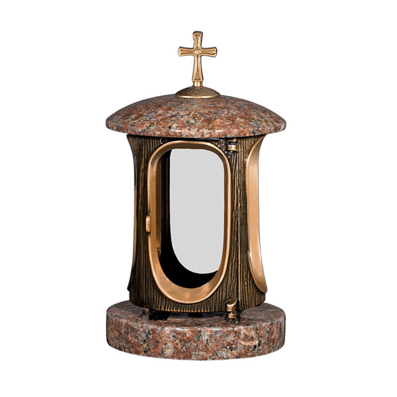 Grablaterne aus Granit Gold – Imperial