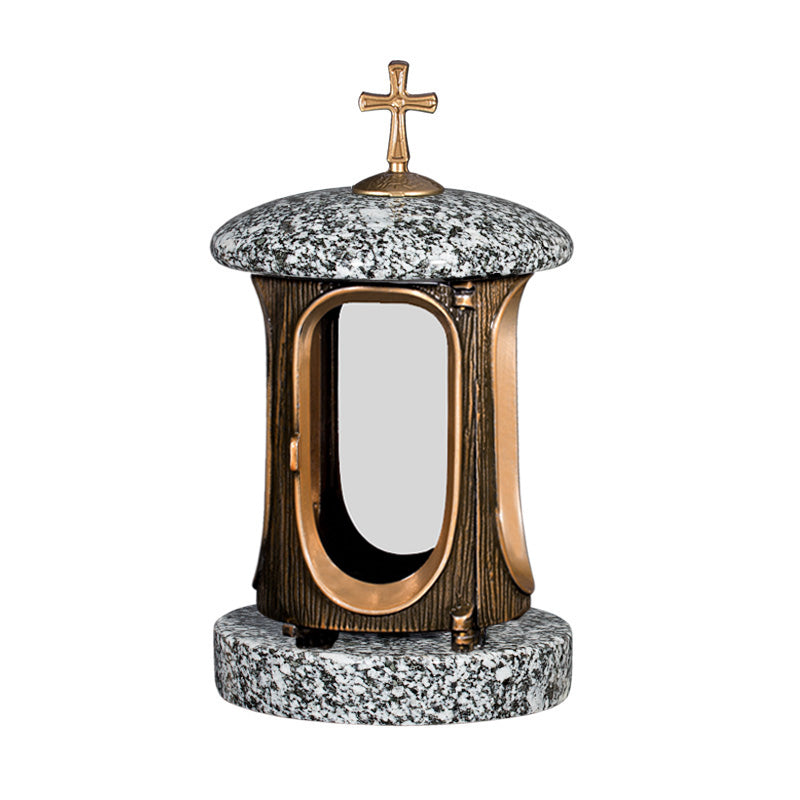 Grablaterne aus Granit Gold – Kosmin