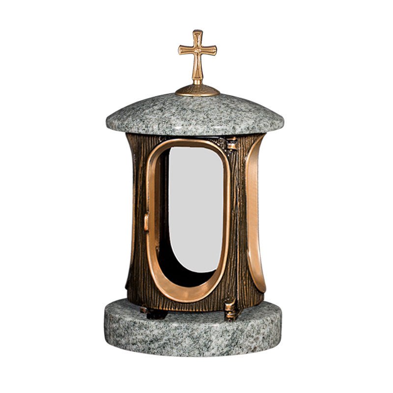 Grablaterne aus Granit Gold – Verde Marina