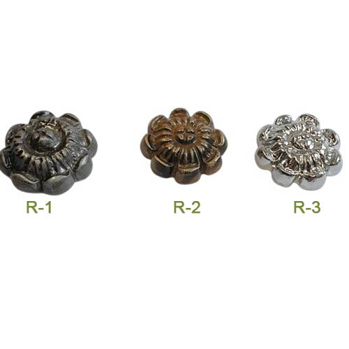 Ersatzrosetten für Grablaternen – R-1 dunkel, R-2 bronzefarben, R-3 silberfarben
