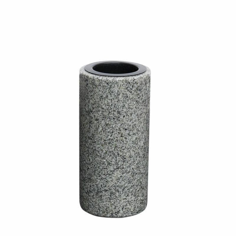 Grabvasen Elegant 20 cm – Kuru Grey